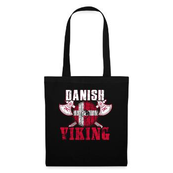 Vikings du Danemark - Sac en tissu - noir - Devant