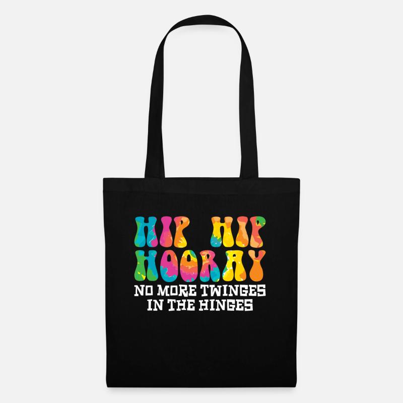 Hip Surgery Hip Hooray - Stoffbeutel - Schwarz