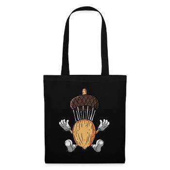 Parachute Acorn Oak Tree - Tote Bag - black - Front