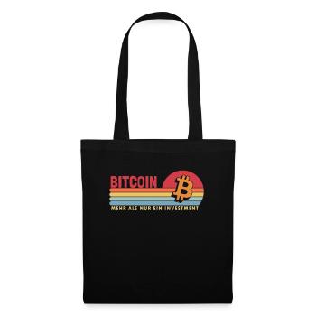 Bitcoin mehr als ein Investment Blockchains - Tote Bag - black - Front