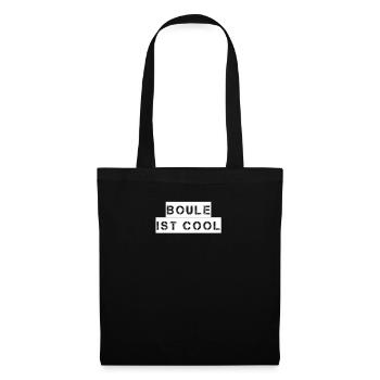 Boule - Boule ist cool - Stoffbeutel - Schwarz - Vorne