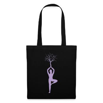 Yoga - Tote Bag - black - Front
