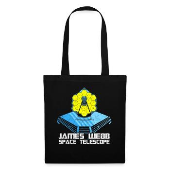 James Webb Weltraumteleskop (JWST) - Stoffbeutel - Schwarz - Vorne