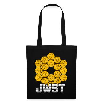 Télescope spatial James Webb - Sac en tissu - noir - Devant