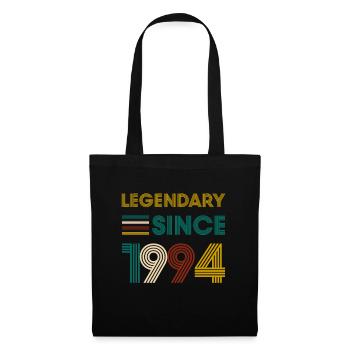 Vintage Legendary since 1994 birthday - Tote Bag - black - Front