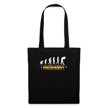 EVOLUTION PHOTOGRAPHY - Tote Bag - black - Front