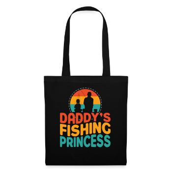 Fishing Princess Daddy Daughter - Tote Bag - black - Front
