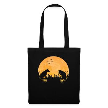 Chess Chess Player Chess Game Dog Cat - Tote Bag - black - Front