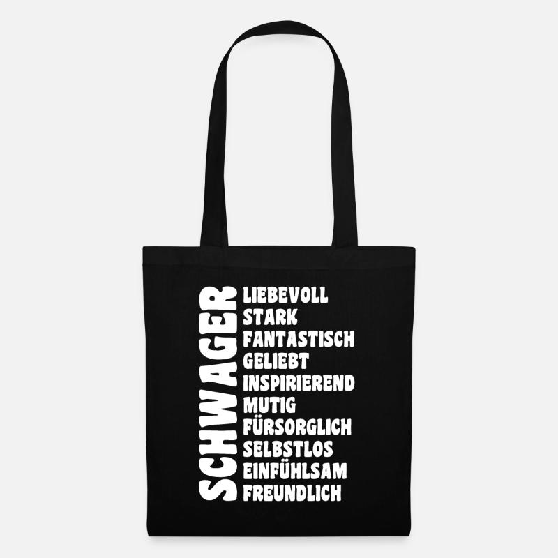Schwager - Stoffbeutel - Schwarz