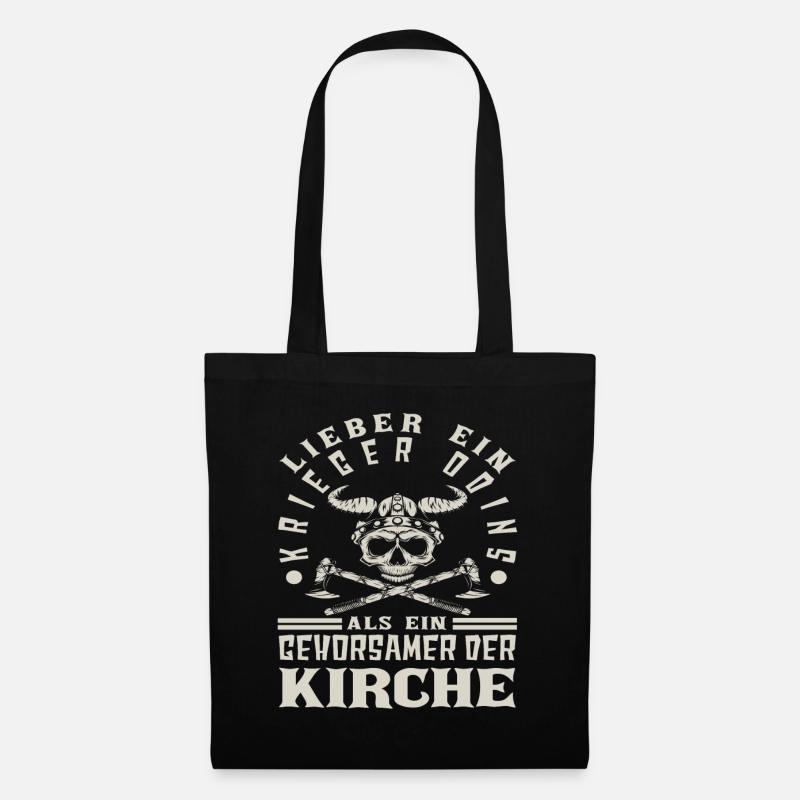 Wikinger - Stoffbeutel - Schwarz