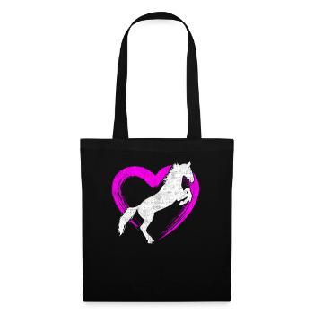 Horse Horse Love - Tote Bag - black - Front