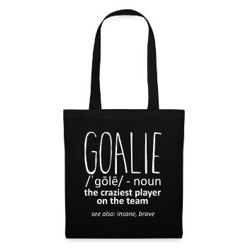 Goalie Gear Goalkeeper Definition 5 - Stoffbeutel - Schwarz - Vorne