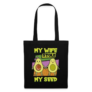 Pregnant My Wife Stole My Gender Reveal Baby - Tote Bag - black - Front