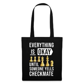Chess - Tote Bag - black - Front