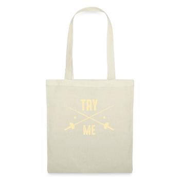 Essayez-moi Escrimeur - Sac en tissu - nature - Devant