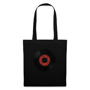 Né en 1982 Vintage 1982 Musique d'anniversaire - Sac en tissu - noir - Devant