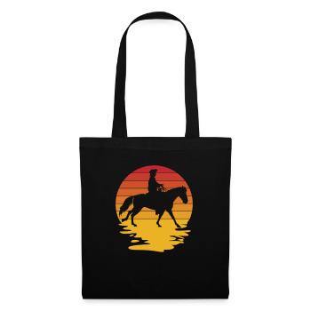 Rider Riding Rider Horse Horses Horse Race - Tote Bag - black - Front