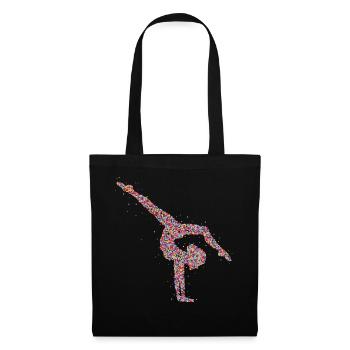 Gymnastics Gymnastics Gymnast - Tote Bag - black - Front