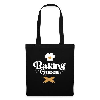 Bake Baking Baking Queen - Tote Bag - black - Front