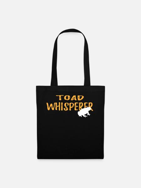 Toad Whisperer Graphic Shirt - Stoffbeutel - Schwarz