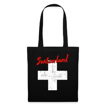 Suisse Suisse - Sac en tissu - noir - Devant