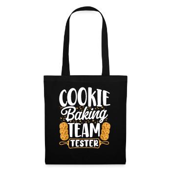 Bake Baking Cookie Team Tester - Tote Bag - black - Front
