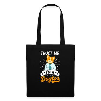 Vet Medicine I'm A Dogtor - Tote Bag - black - Front