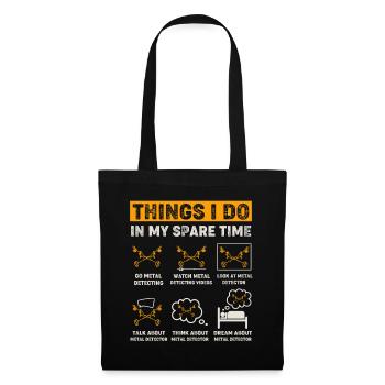 Sondeln Sondler - Sac en tissu - noir - Devant