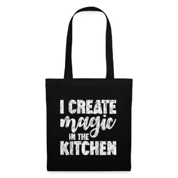I Create Magic In The Kitchen 4 - Tote Bag - black - Front
