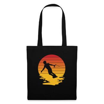 Waterskiing Waterskier Wakeboard Gift - Tote Bag - black - Front
