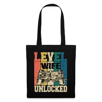 Niveau Femme débloquée - Sac en tissu - noir - Devant