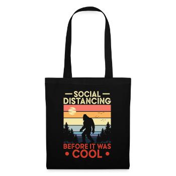 Bigfoot Sasquatch Yeti - Tote Bag - black - Front