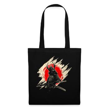 Samouraï - Sac en tissu - noir - Devant