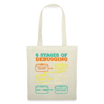 Debugging Programmer Code Funny - Tote Bag - nature - Front
