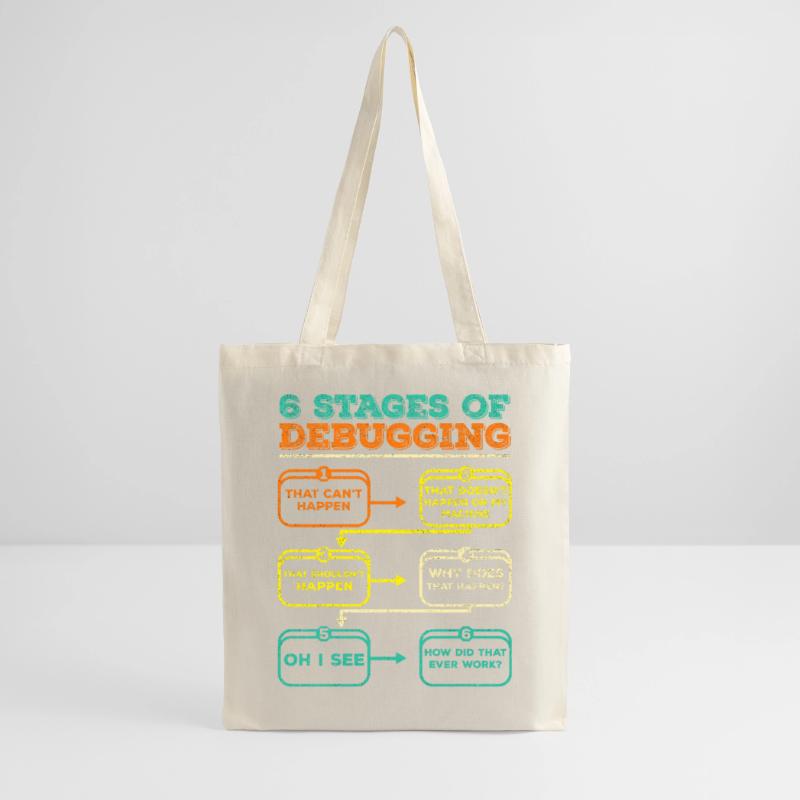 Debugging Programmer Code Funny Tote Bag