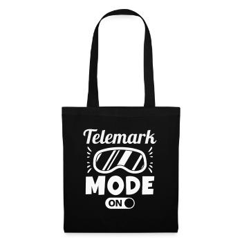 Telemark Ski Touring Ski Heel Frei Freeheeler Mode - Tote Bag - black - Front