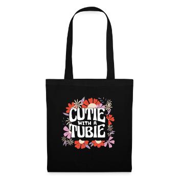 Tube d'alimentation Cutie With A Tubie - Sac en tissu - noir - Devant
