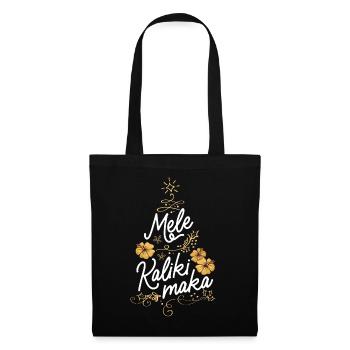 Mele Kalikimaka Tropical Christmas In Hawaii - Tote Bag - black - Front