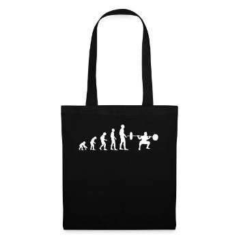 Bodybuilder Strength Sport Squats Squats Gift - Tote Bag - black - Front