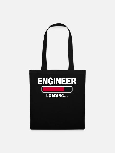 Engineer - Stoffbeutel - Schwarz