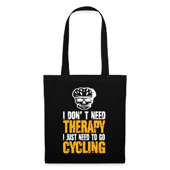 Coureur - Sac en tissu - noir - Devant