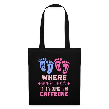 Caffeine NICU Nurse - Tote Bag - black - Front