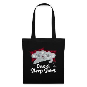 Official Sleep Shirt Koala - Tote Bag - black - Front