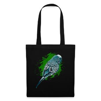Budgerigar - Tote Bag - black - Front