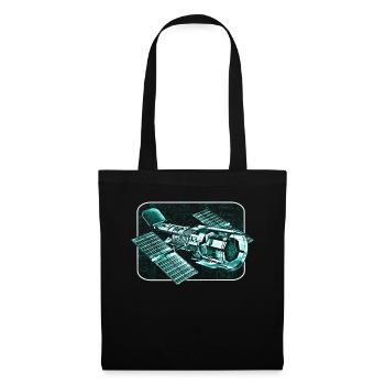Le télescope spatial Hubble - Sac en tissu - noir - Devant