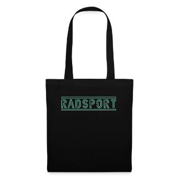 Radsport - Stoffbeutel - Schwarz - Vorne