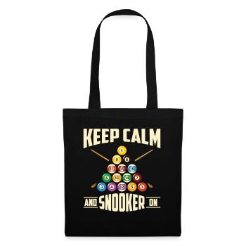 Billiards Pool Billiards Billiards Ball Billiards Cook 8Ball - Tote Bag - black - Front