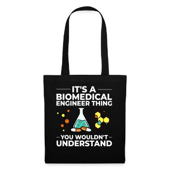 Biomedical Medical Technology Bioengineering - Tote Bag - black - Front