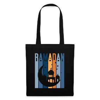 Ramadan Mubarak Fasting Muslim - Tote Bag - black - Front