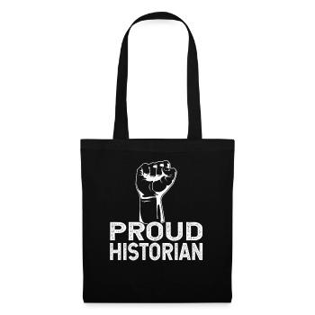 Proud historian History Profession History - Tote Bag - black - Front
